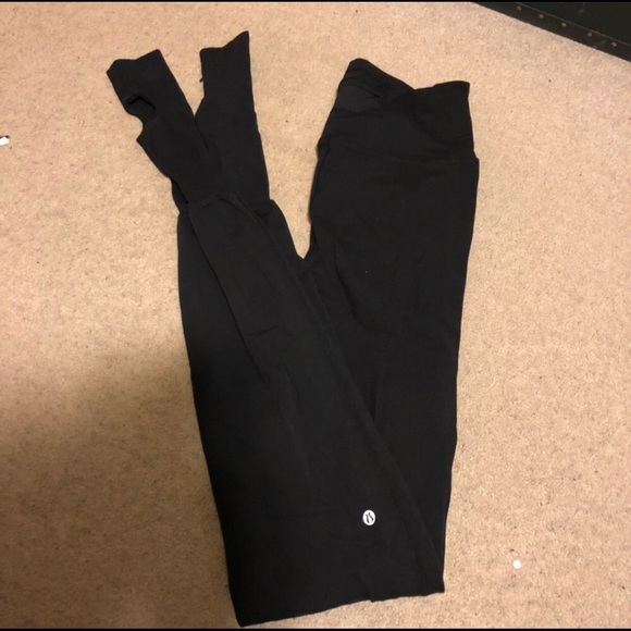 lululemon athletica Pants - Lululemon Black Parachute like pants